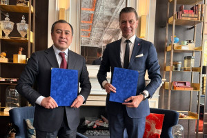 Экспортно-кредитное агентство Казахстана подписало меморандум с Экспортно-импортным банком Словакии «Eximbanka SR»