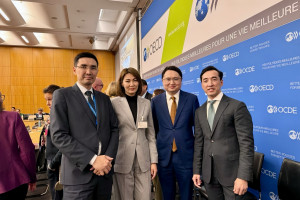 哈萨克斯坦向国际的专家展示透明度和开放性：在巴黎经济合作与发展组织（OECD）平台上的演示
