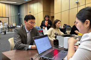 Экспортно-кредитное агентство Казахстана приняло участие в акции «День донора»