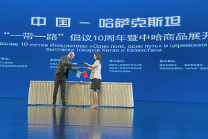 Қытайдың супермаркеттерінде қазақстандық өніммен стендтер пайда болады