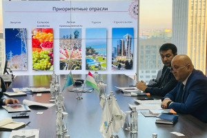 Aslan Kaligazin discussed export issues with the Ambassador of Tajikistan to the Republic of Kazakhstan