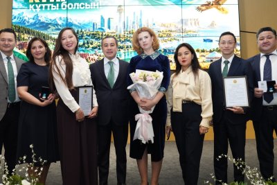 Сотрудники Экспортно-кредитного агентства Казахстана отмечены наградами в честь Дня Республики