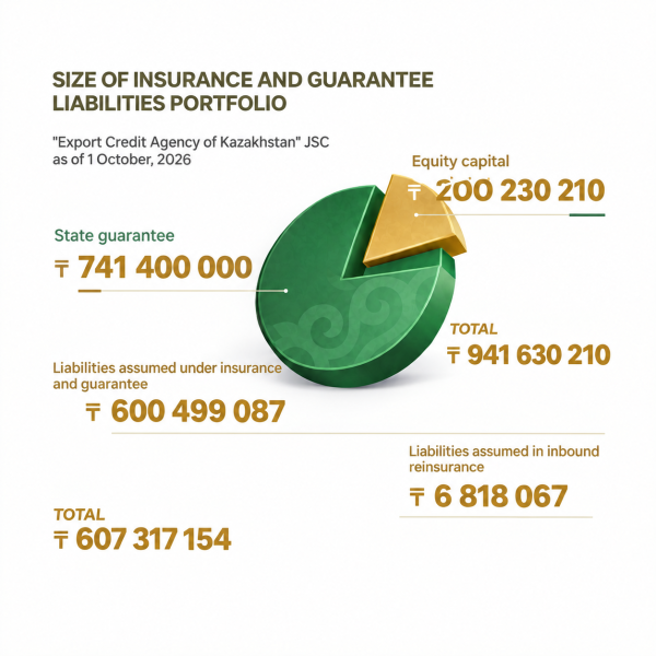Size of insurance liability portfolio as of October 1, 2026