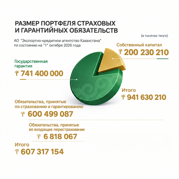 Размер портфеля страховых обязательств на 1 января 2026 года
